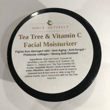 Load image into Gallery viewer, Tea Tree & Vitamin C Facial Moisturizer
