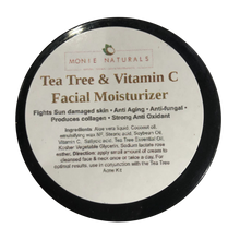 Load image into Gallery viewer, Tea Tree &amp; Vitamin C Facial Moisturizer