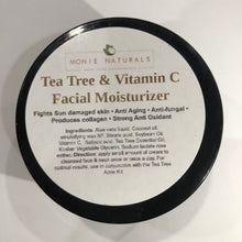 Load image into Gallery viewer, Tea Tree &amp; Vitamin C Facial Moisturizer