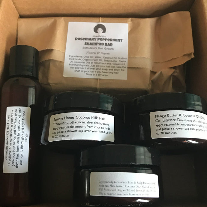 Hair Products Sample Kit