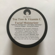 Load image into Gallery viewer, Tea Tree &amp; Vitamin C Facial Moisturizer